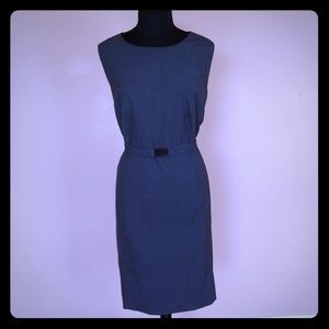 Calvin Klein 22W Grey Sheath Dress